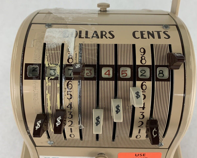 Paymaster 8000 Receipt Puncher W/ Film Tested