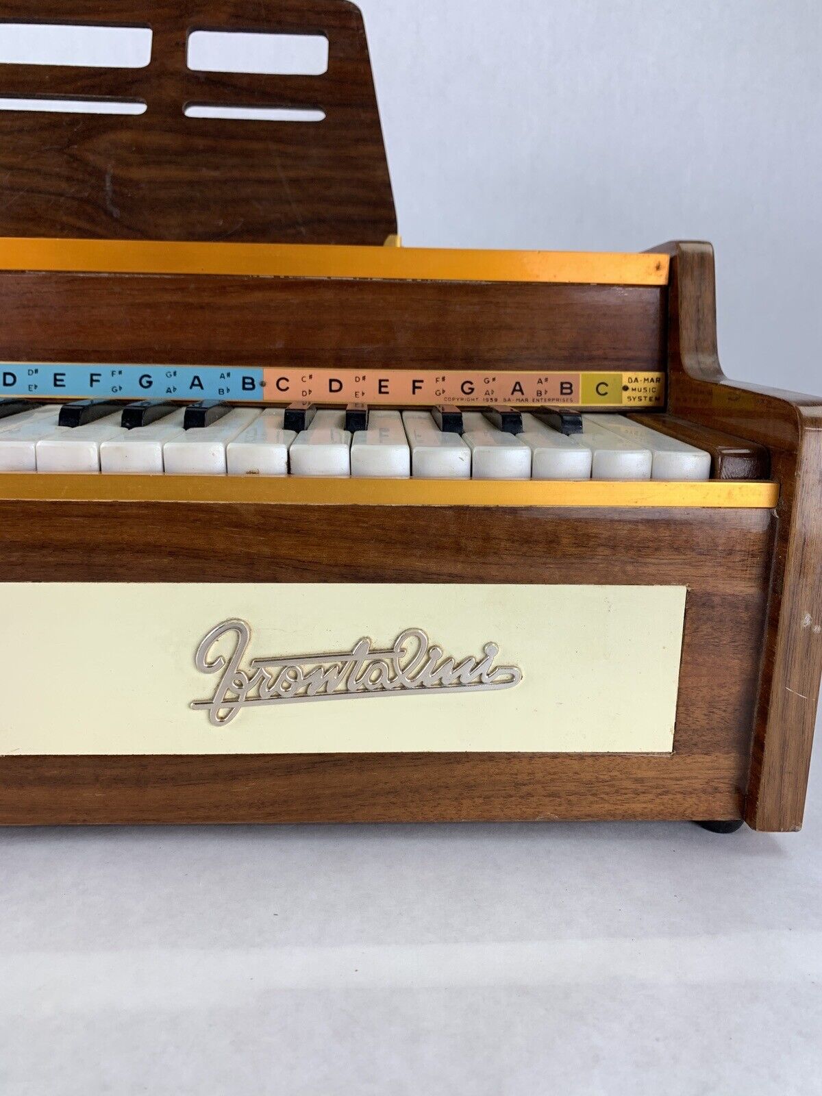 Frontalini DA-MAR Organ Working With out of Tune D Major