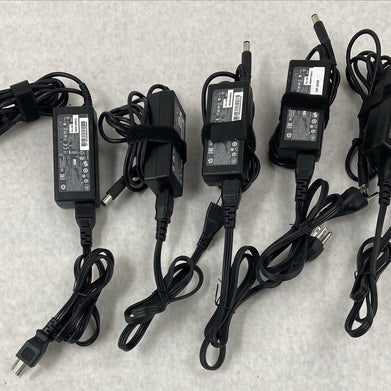 Lot( 5 ) HP 677774-001 65W 18.5V 3.33A AC Adapters 7.4mm Tip 693711-001
