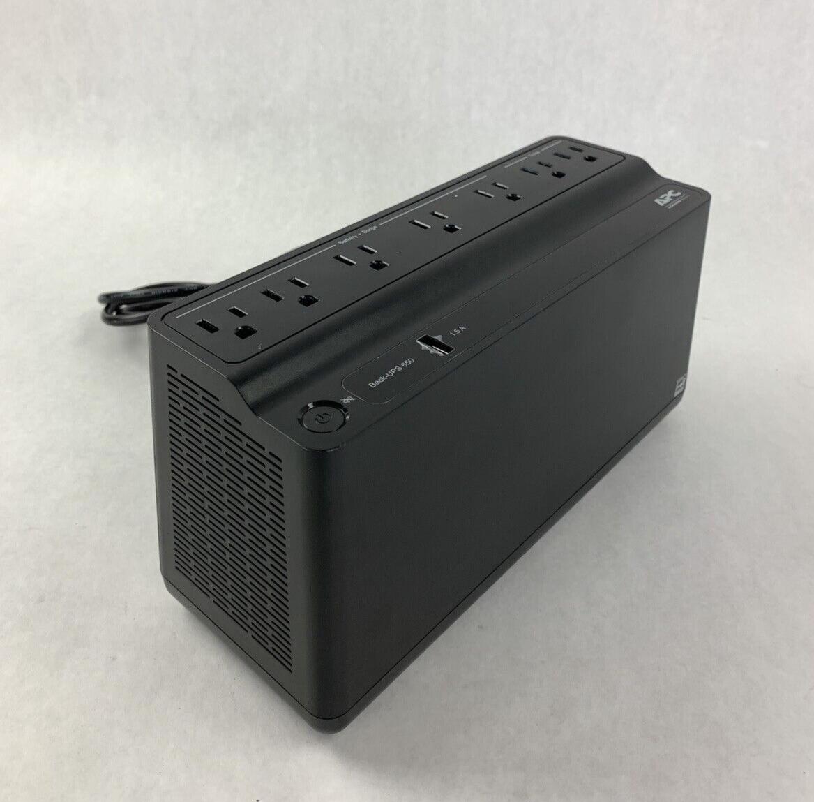 APC Battery Backup and Surge Back UPS 650 Protector Black BN650M1