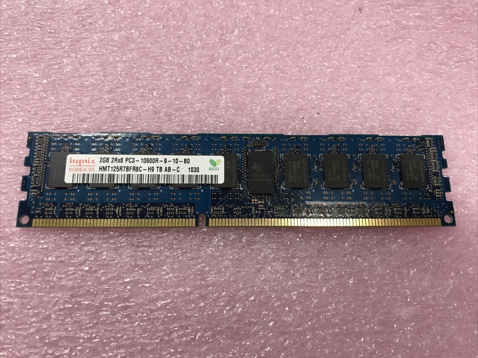 Hynix 4GB Kit 2x2GB 2Rx8 PC3-10600R-9-10-B0 Server Ram HMT125R7BFR8C