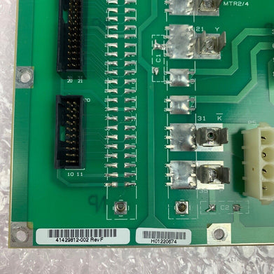 BU AC Control Backplane 41429812-002 Rev F H01220674