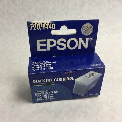 Genuine Epson Black Ink Cartridge S020108