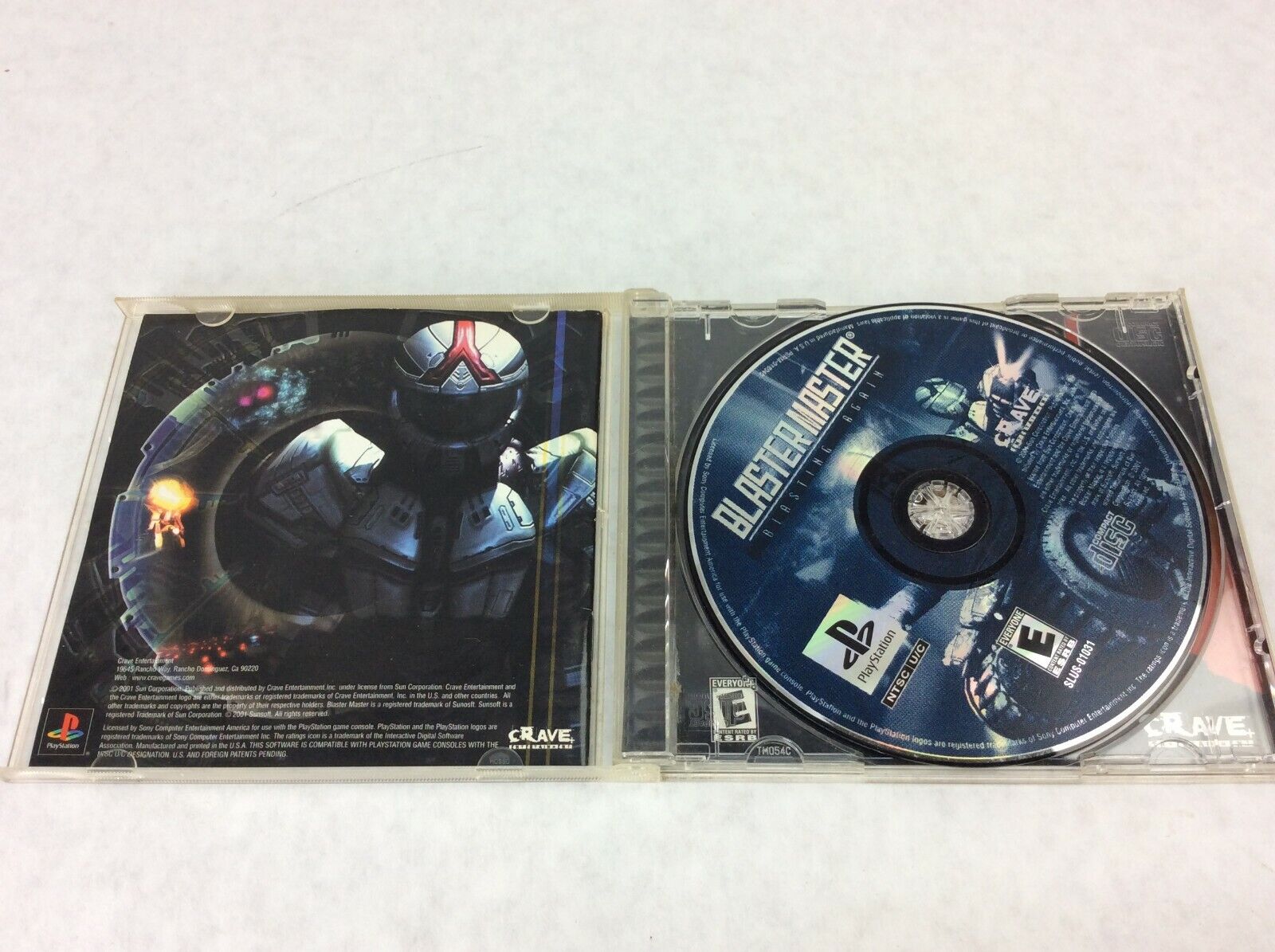 Blaster Master: Blasting Again (PlayStation PS1) Complete w/ Manual