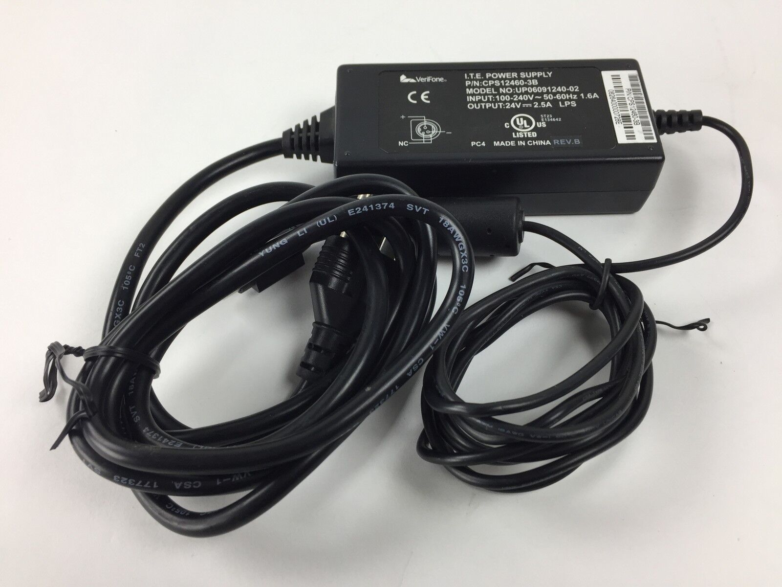 Verifone OMNI Series 3740 ITE CPS12460-3B UP06091240-02 24V Power Supply
