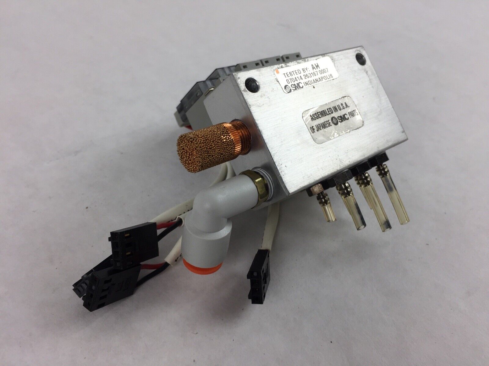 SMC Solenoid Valves. - Siemens 067-1255-01 Rev B