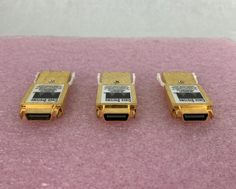 Lot 3 Cisco 30-0905-01 1000Base-LX GBIC Optical Transceiver Module