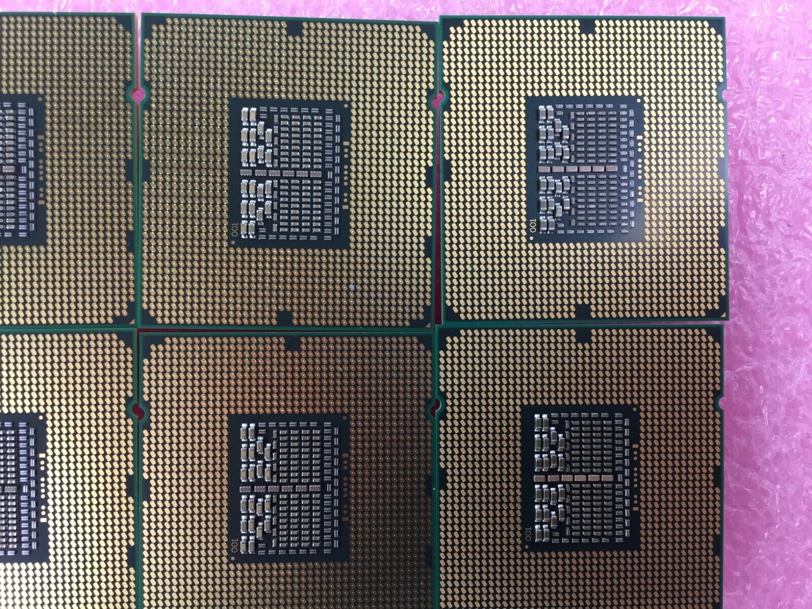 Lot of (6) Intel Xeon E5540 SLBF6 2.53GHz LGA1366 Quad Core Server Processor