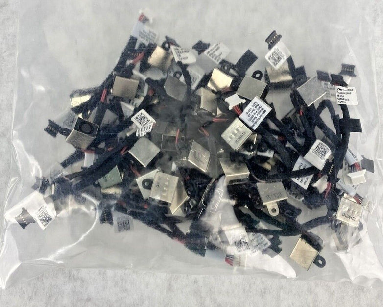 Lot of 50 Dell 09F21D DC Power Input Jack OEM with Cable for Chromebook 11 3120