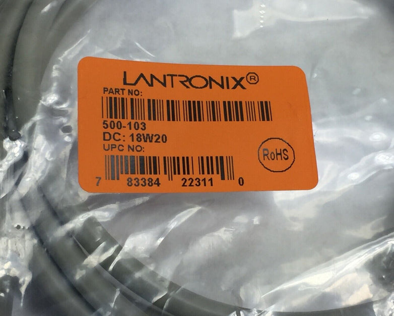 Lantronix 500-103  DC:18W20 Factory Sealed Package