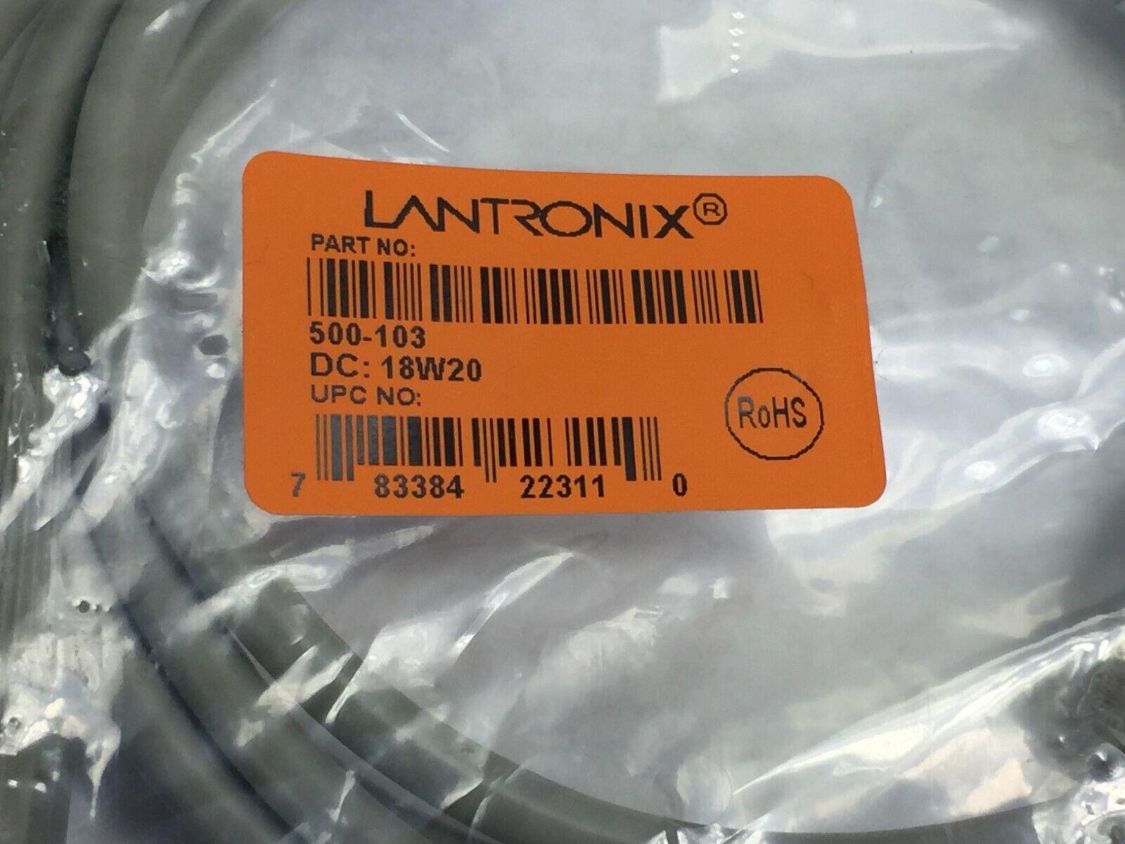 Lantronix 500-103  DC:18W20 Factory Sealed Package
