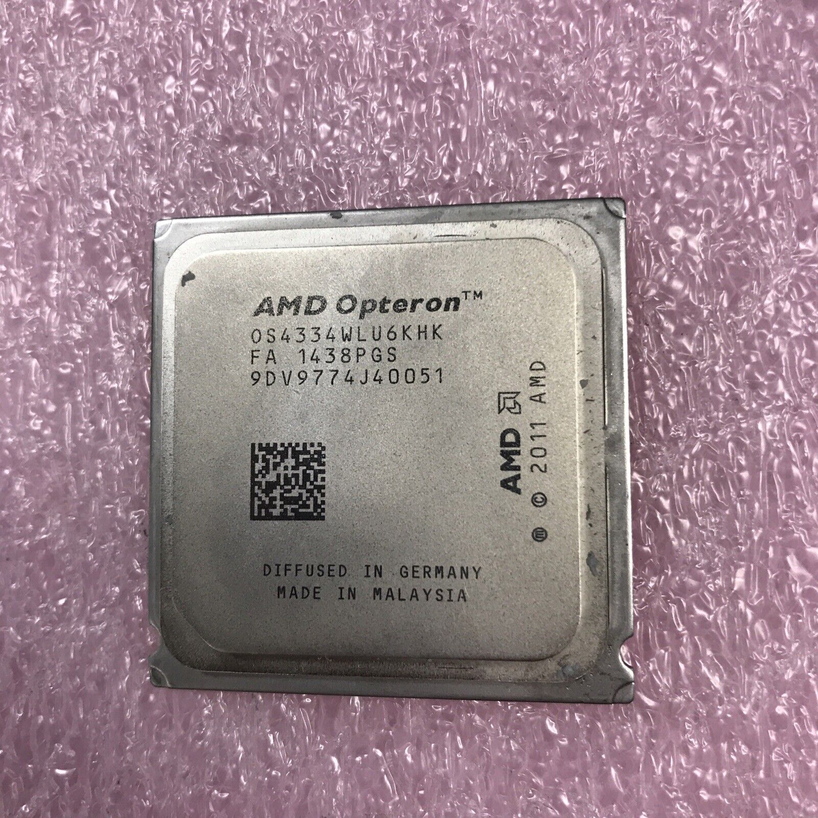 (Lot of 2) AMD Opteron 0S4334WLU6KHK (Tested and Working)