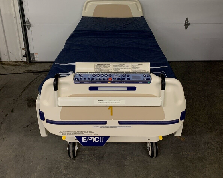 Stryker Epic Bed 2030 Critical Care Hospital Bed w/ Comfort Gel Mattress