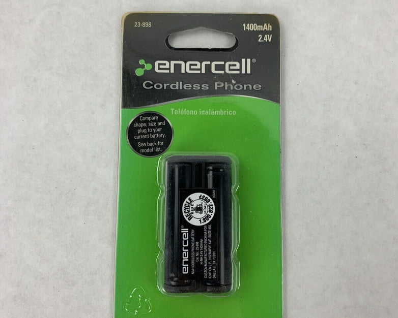 New Enercell Cordless Phone Battery 2.4V 1400 mAh 23-898