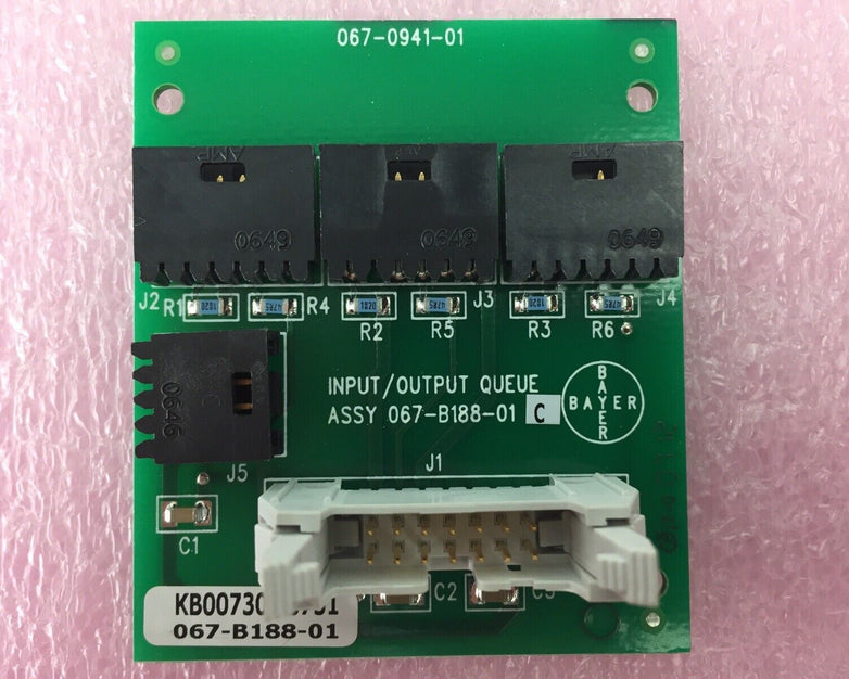 Bayer Input Output Queue Assy - Board 067-B188-01C - 067-0941-01