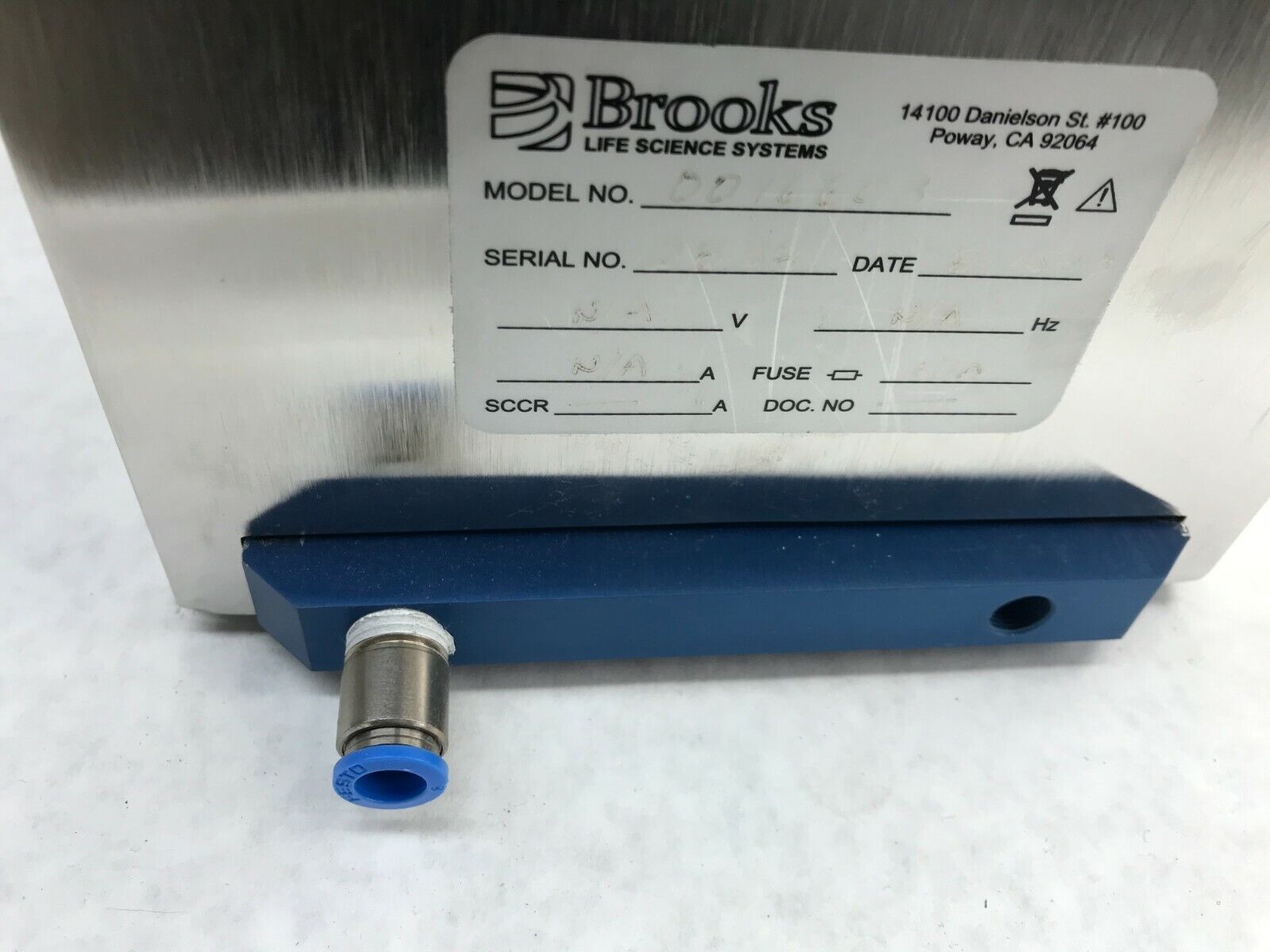 Brooks Science Systems Tecan Remp EasySealer 0016603