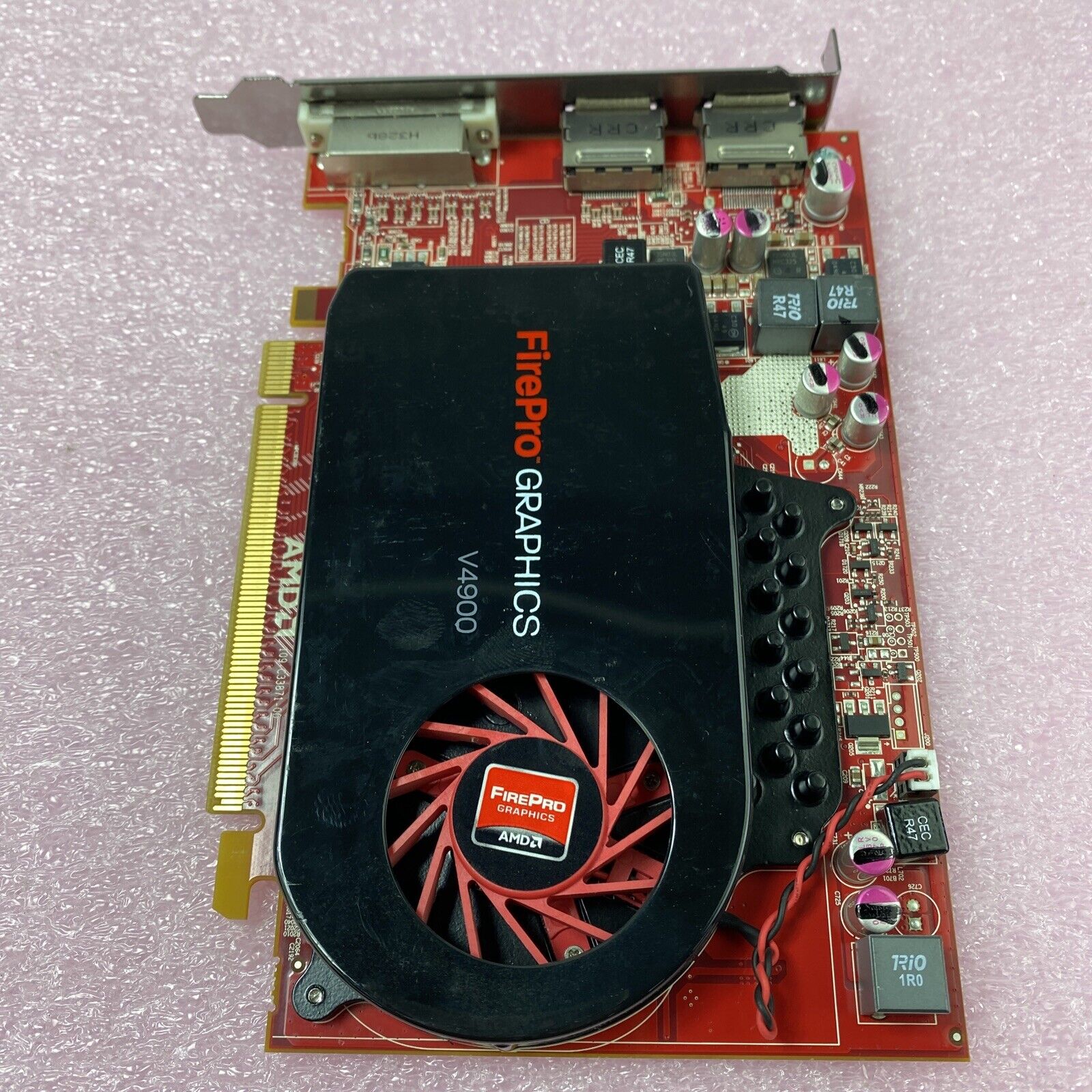AMD 102C3380200 FirePro V4900 1GB 128-bit GDDR5 PCIe 2.1 x16 DVI DP Video Card