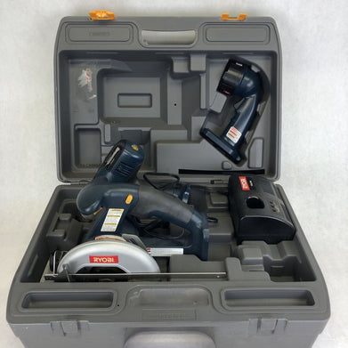Ryobi Power Tool Set With Hard Carrying Case