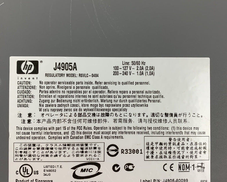 HP ProCurve 3400cl J4905A  Network Managed Switch