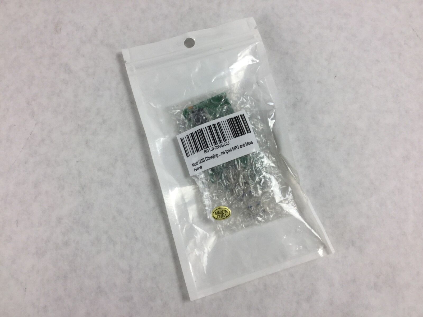 B01JFZWGCU Multi USB Charging Board  (Ipad MP3)   Factory Sealed Bag of 2
