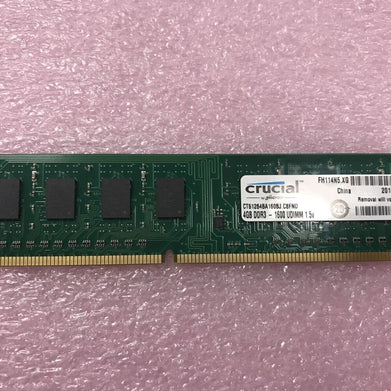 Crucial 8GB Kit 2x4GB Ram CT51264BA160BJ DDR3-1600 UDIMM