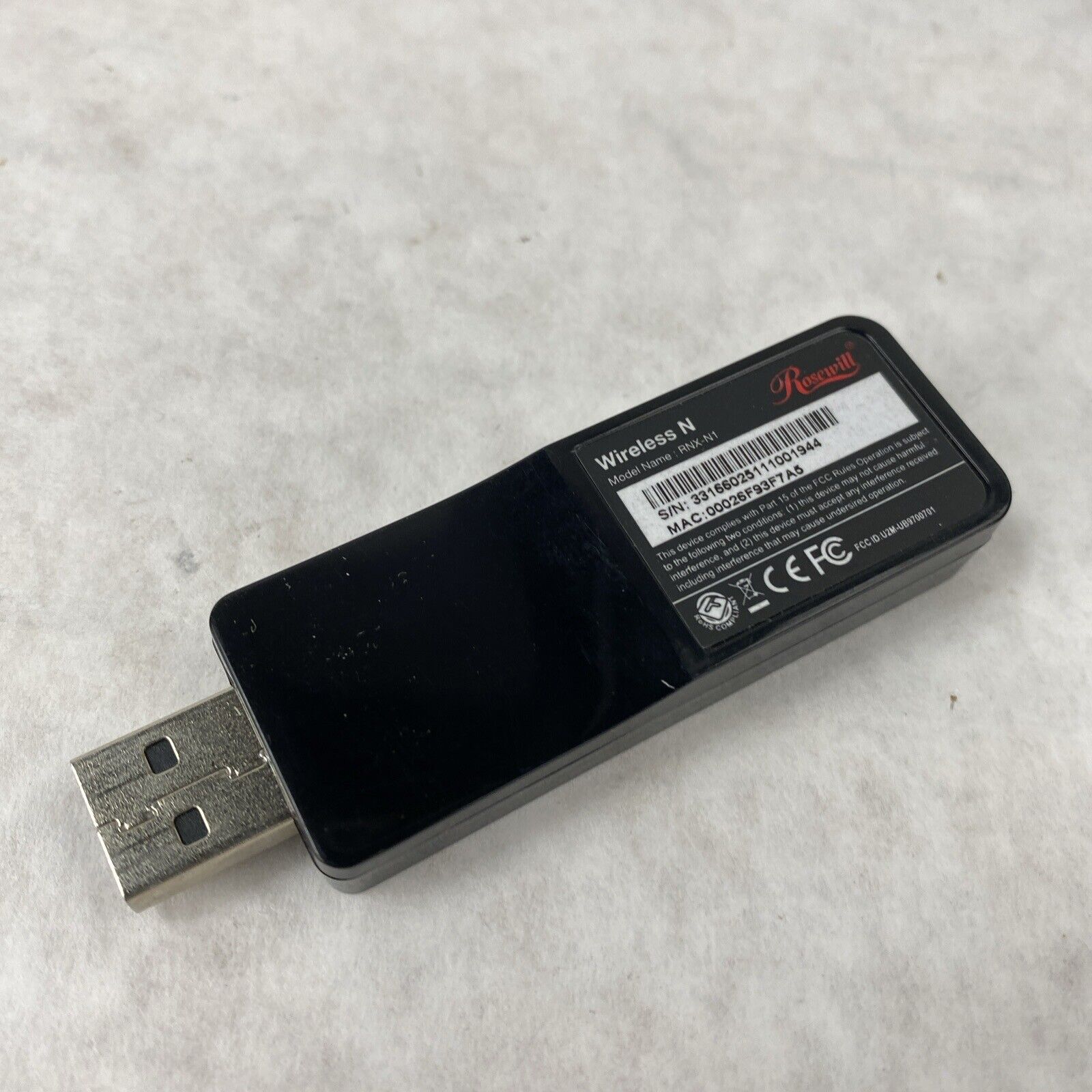 Rosewill RNX-N1 Trident X Series 802.11n 2.0 Wireless USB Adapter