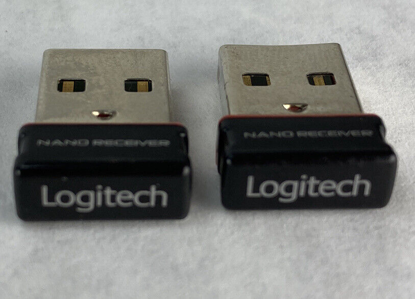 Lot( 2 ) Logitech C-U0007 Non-Unifying Nano PC Receiver Wireless OEM USB Dongle
