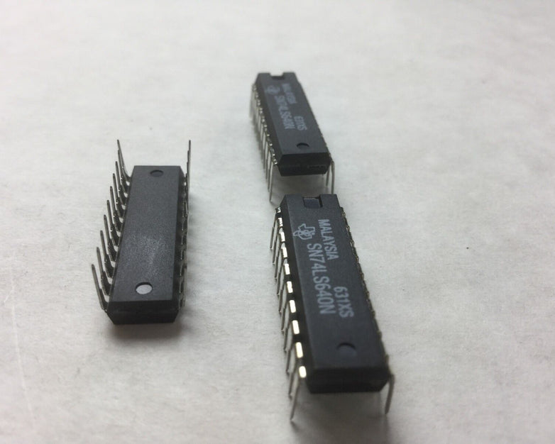 TEXAS SN74LS640N, IC BUS TRANSCEIVER 8BIT 20 DIP, Lot of 3