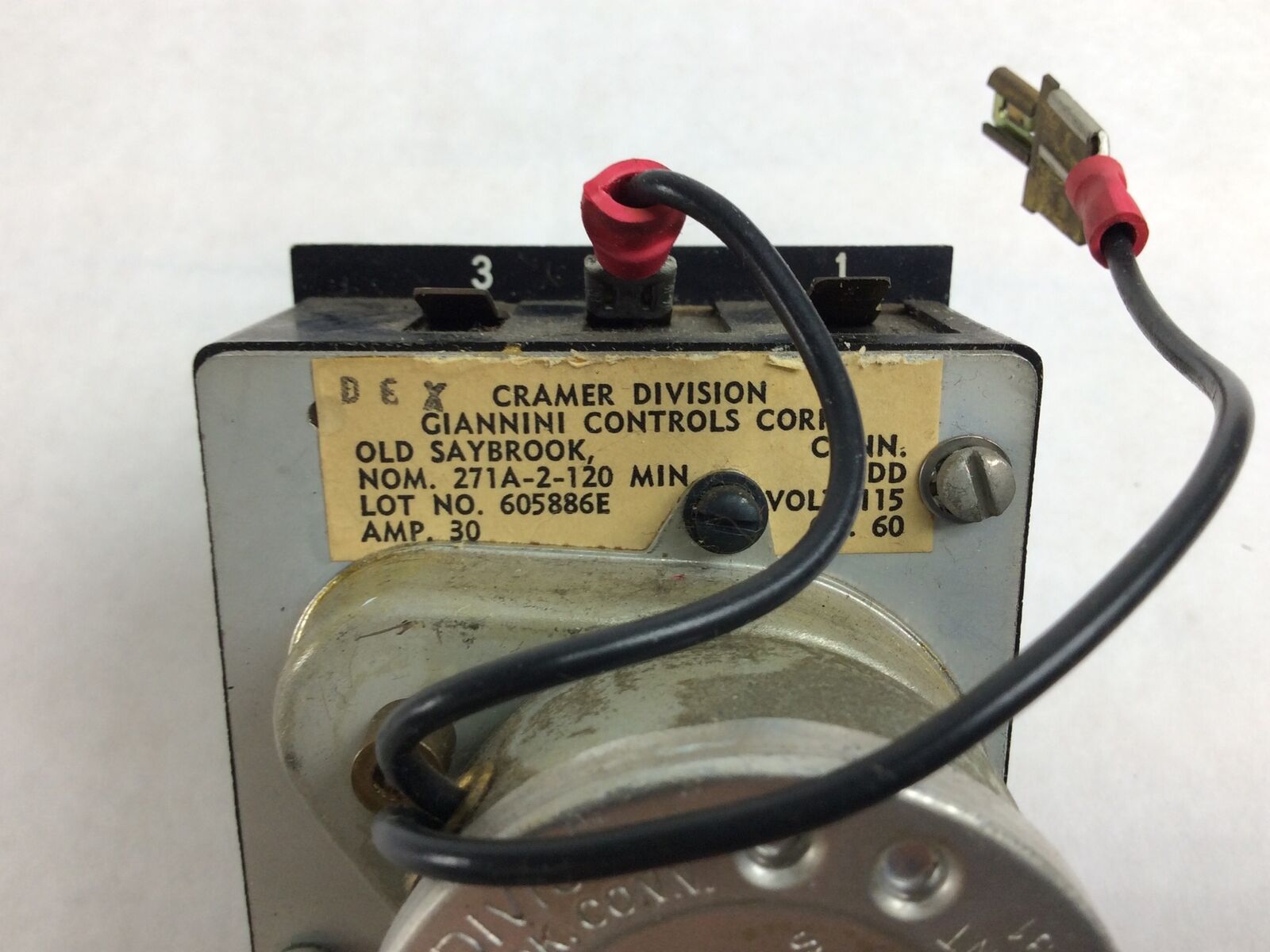 Cramer Division Conrac Corp. Type 117 Motor P28LAA22