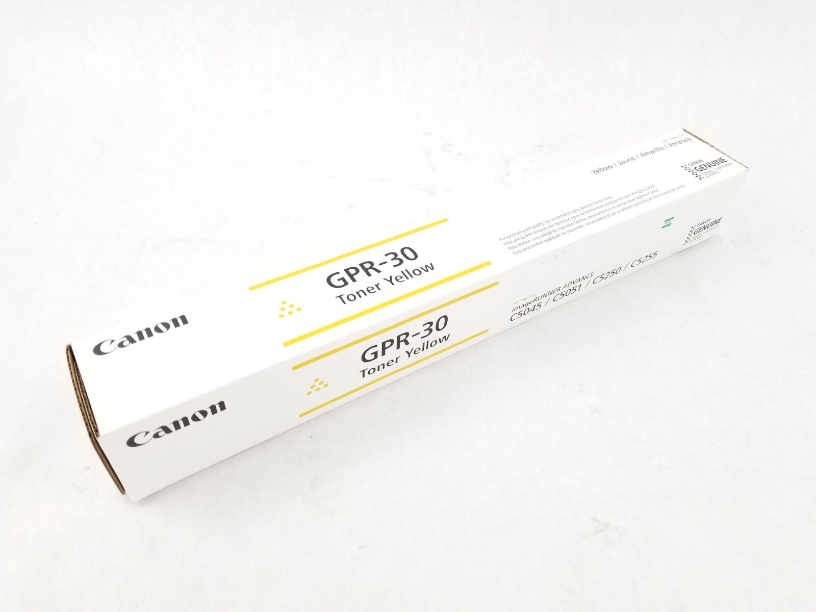 Canon GPR-30 Yellow Toner Cartridge 2801B003AA Genuine OEM