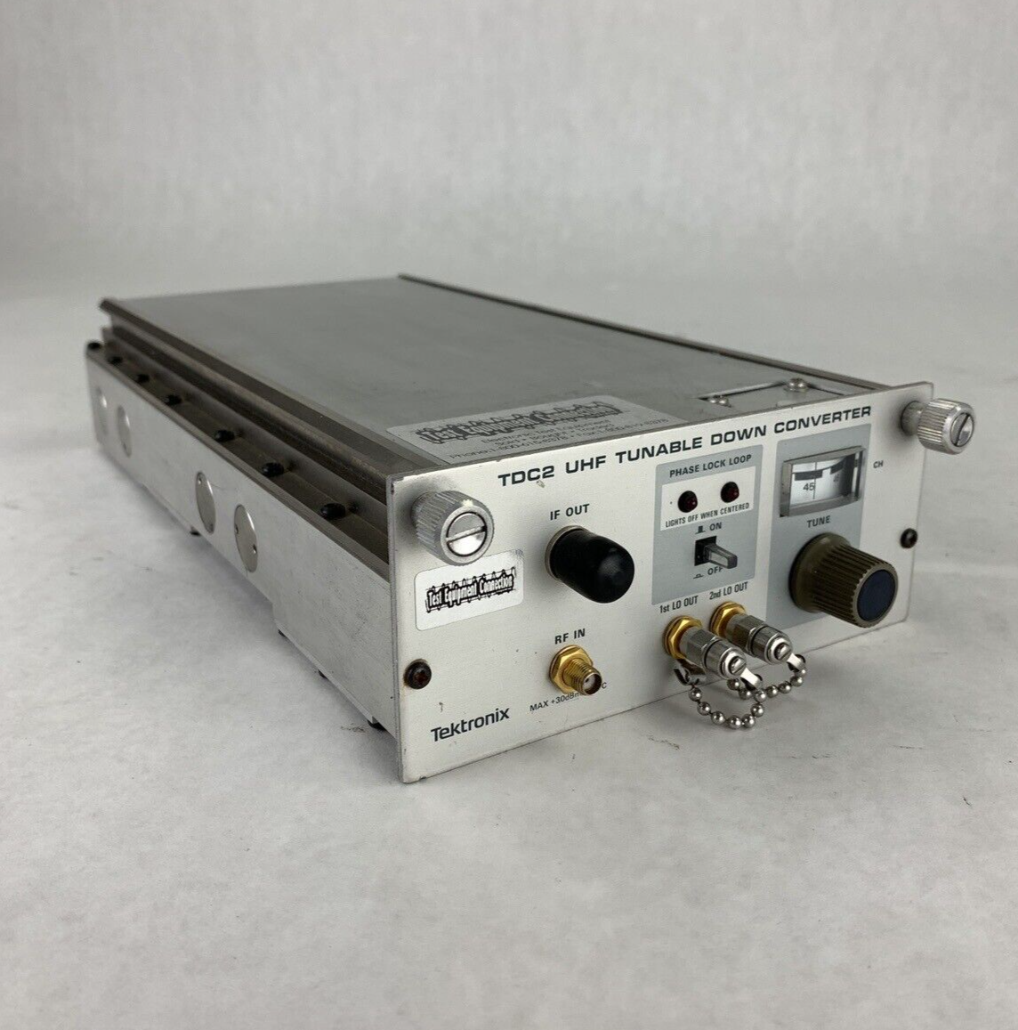 Tektronix TDC2 UHF Tunable Down Converter Untested