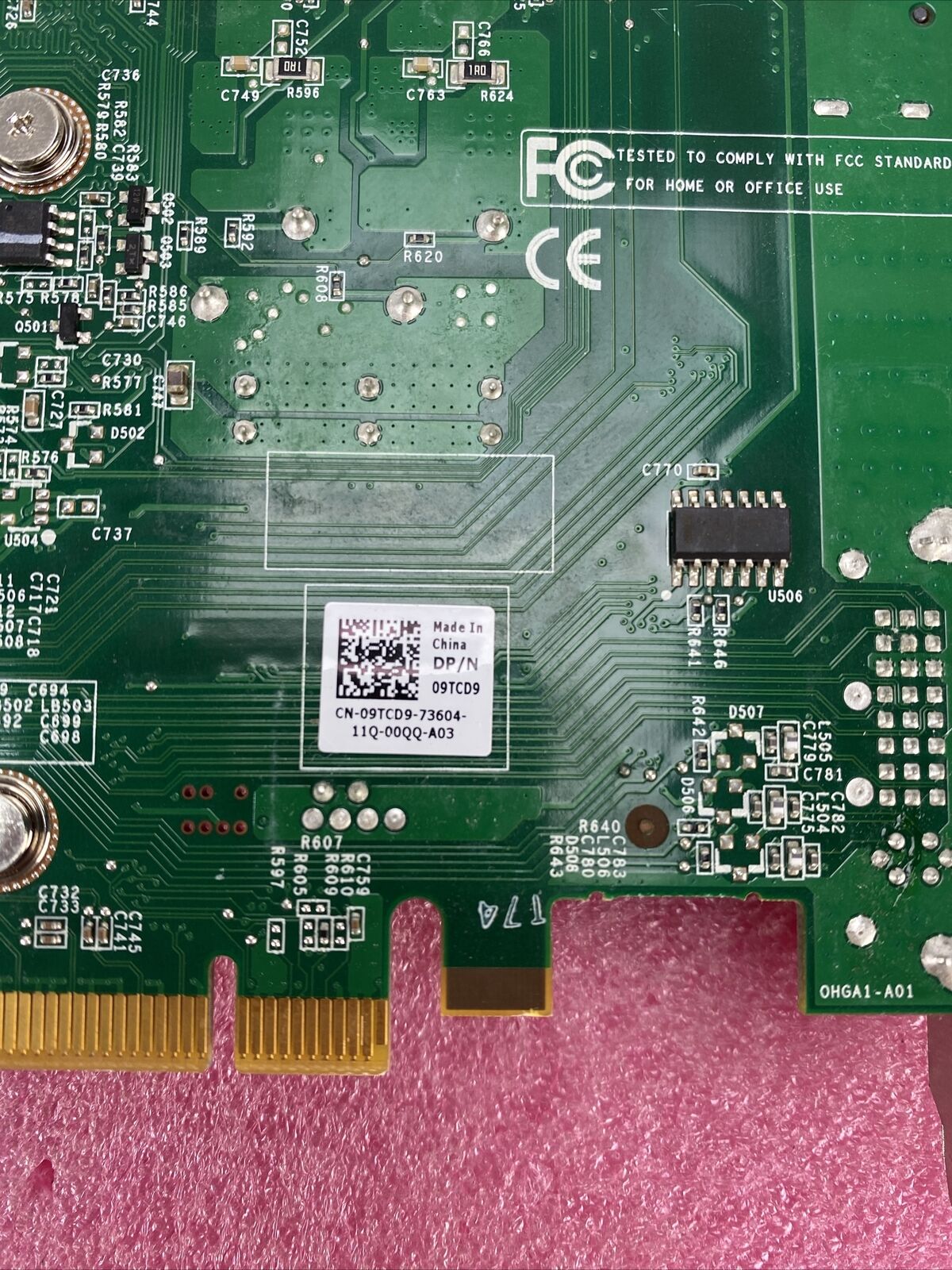 Nvidia 09TCD9 GeForce GT330 1GB DVI DisplayPort Graphics Card