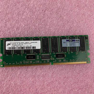 Micron MT18VDDT6472G-202G1 PC1600R-20221-B2 512MB DDR Server Memory RAM