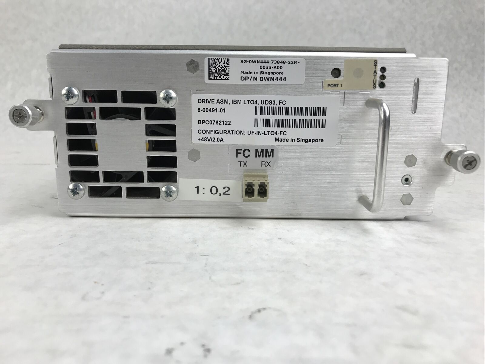 DELL 0WN444 WN444 Powervault ML6000 LTO-4 FC Library Tape Drive