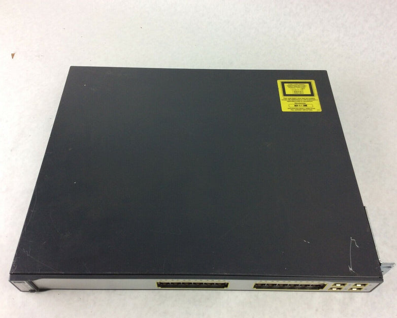 Cisco Catalyst WS-C3750G-24TS-S1U 24 Port Gigabit Network Switch