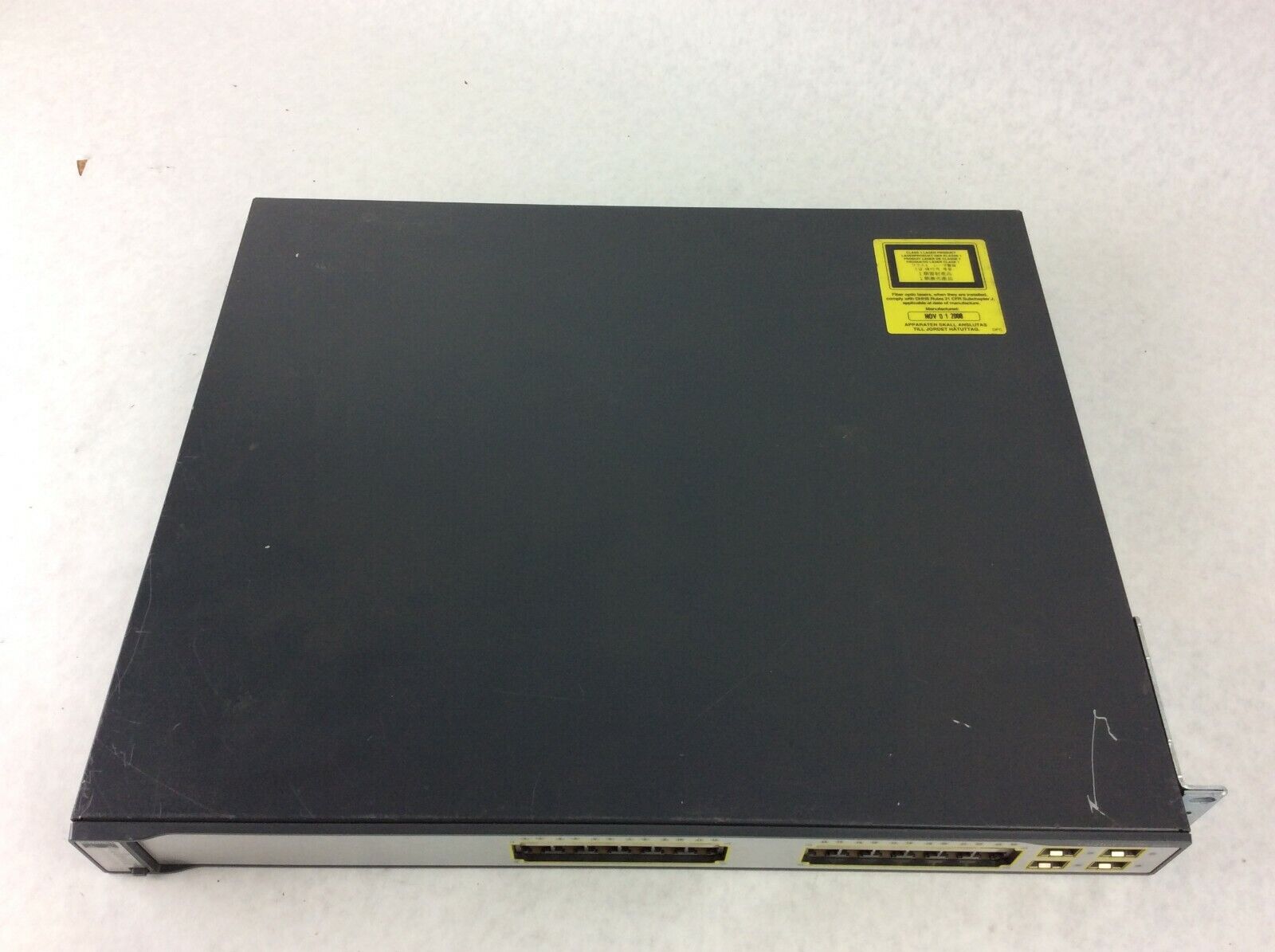 Cisco Catalyst WS-C3750G-24TS-S1U 24 Port Gigabit Network Switch