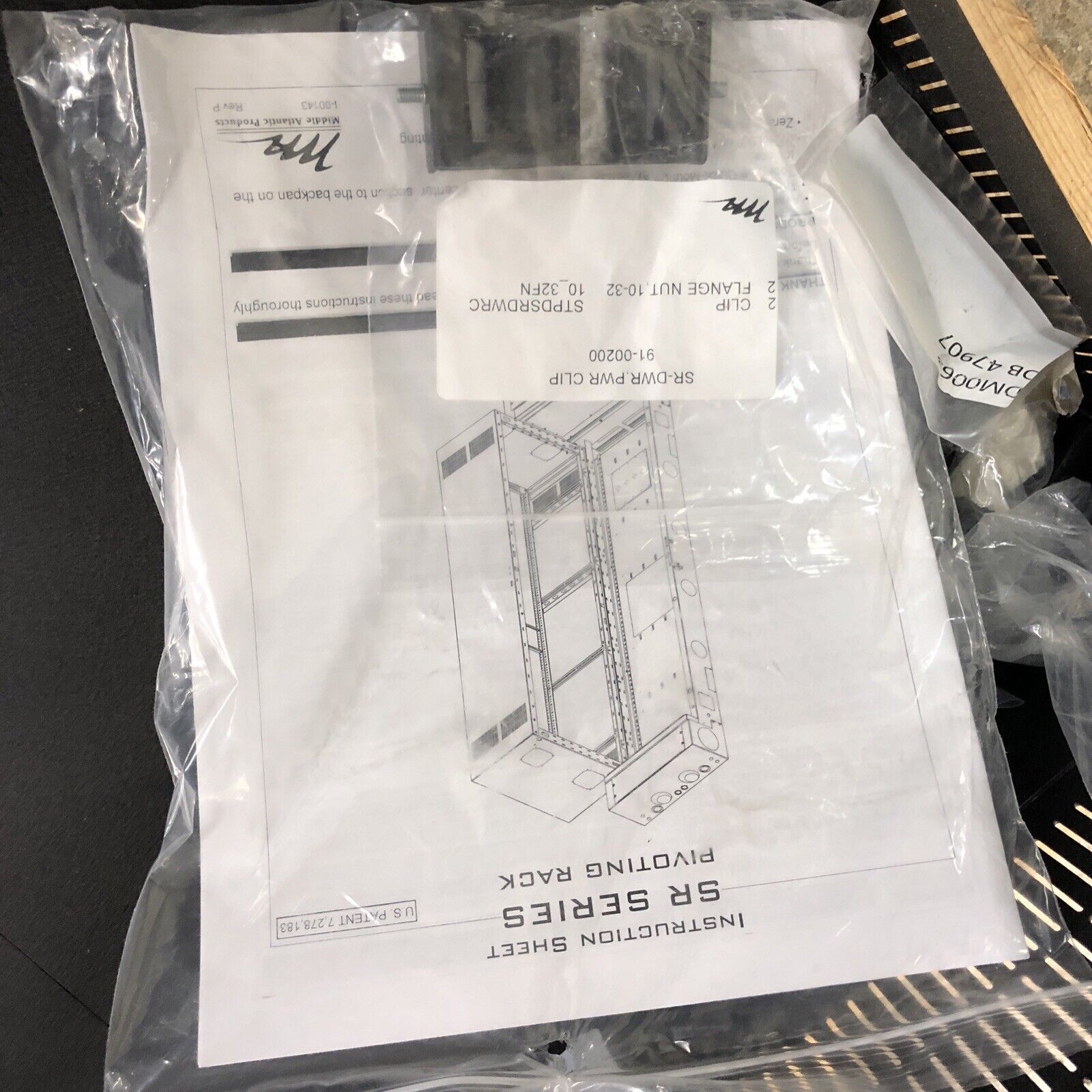 Middle Atlantic DWR Series Sectional Wall Server Rack Model A40-28CS