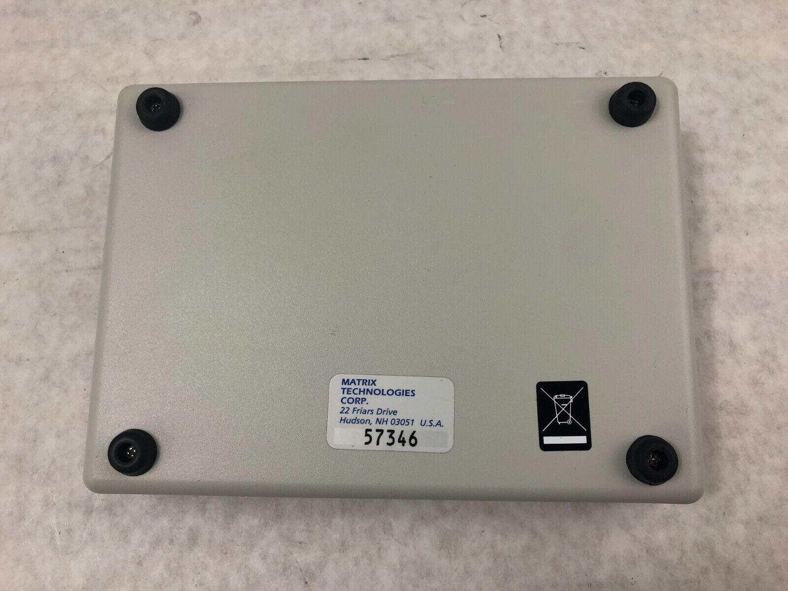 Matrix Technologies Memowell Console 96 Well LED Plate Transfer Light Box