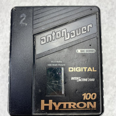 Anton Bauer Hytron 100 Digital Ni-MH Genuine Logic Series 14.4V CRACKED DISPLAY