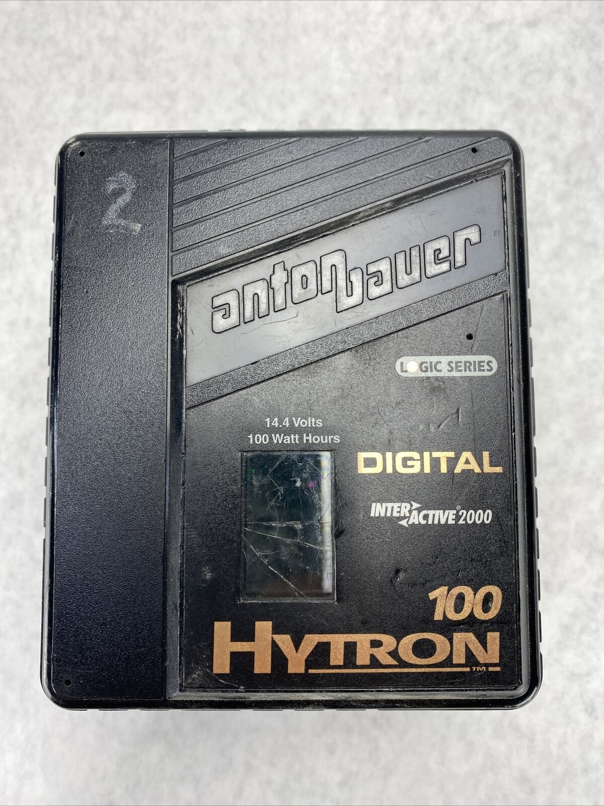 Anton Bauer Hytron 100 Digital Ni-MH Genuine Logic Series 14.4V CRACKED DISPLAY