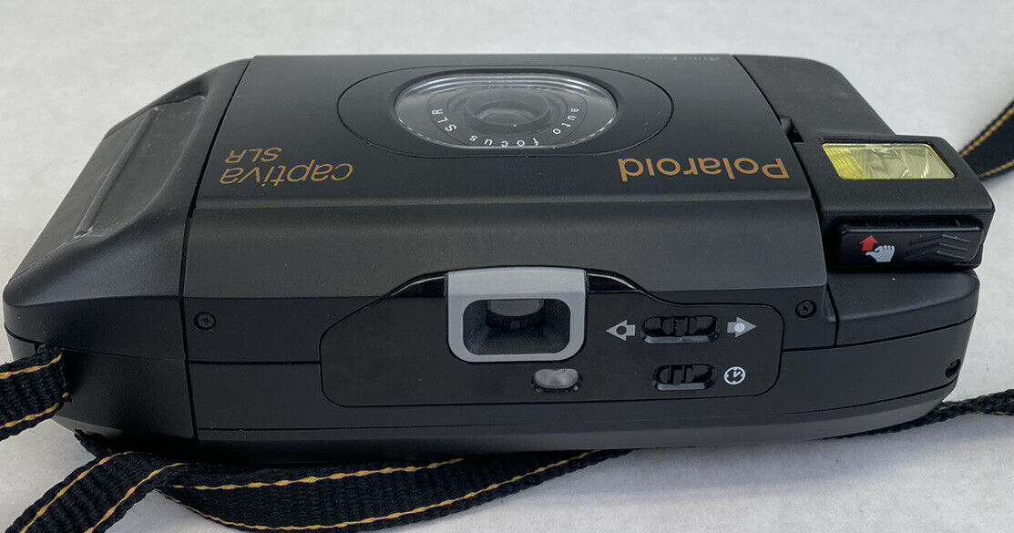 vintage Polaroid Captiva SLR QPS auto focus camera F12-107 MM