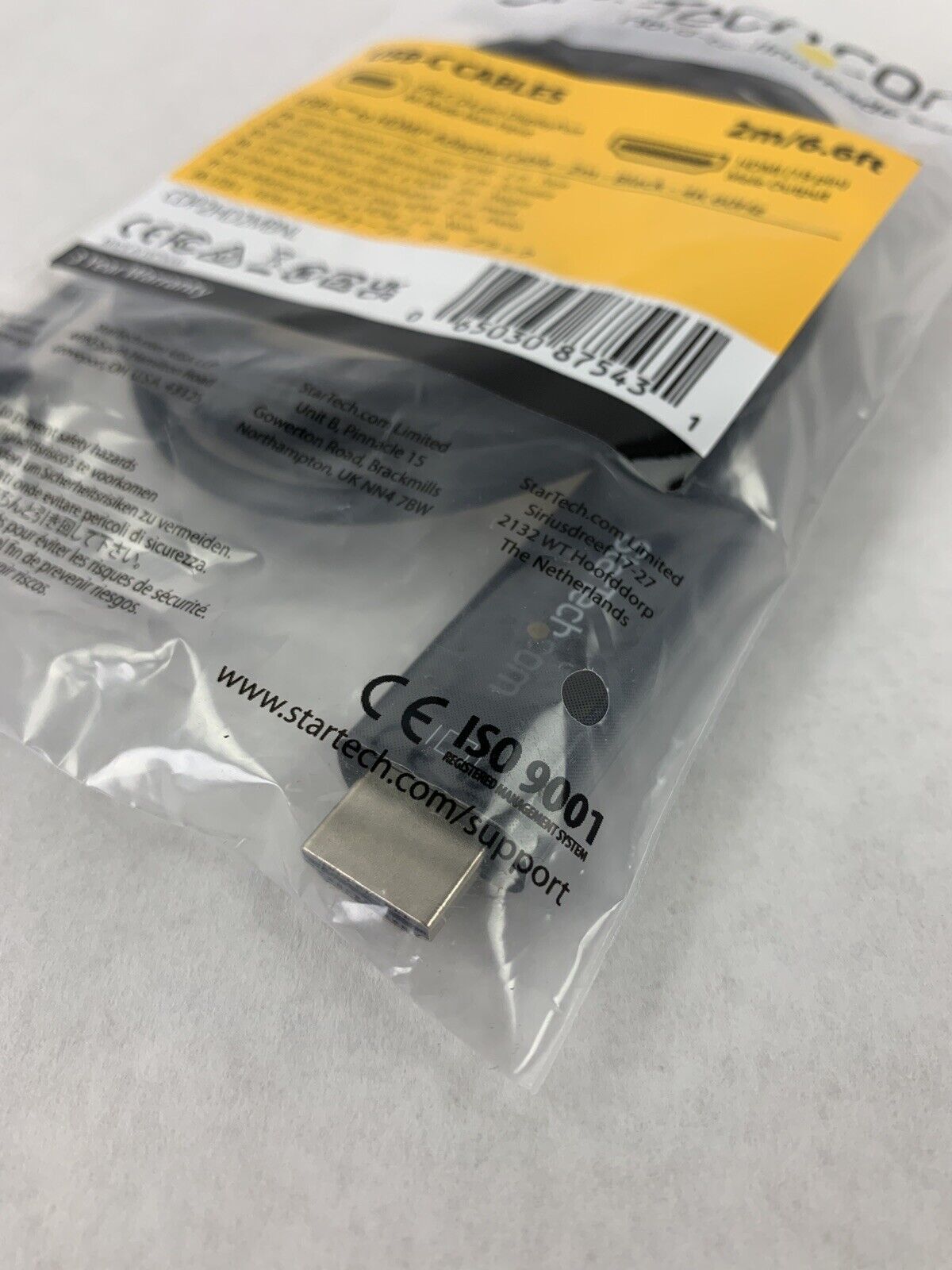 New OEM Startech 6ft  USB C to HDMI Cable 4K 60Hz USB Type C DP