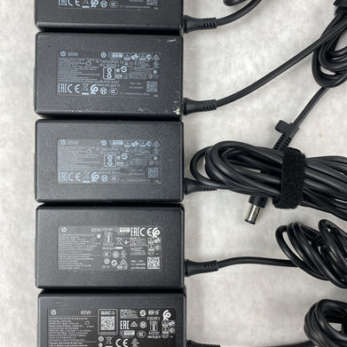 Lot( 5 ) HP L39752-00 L40094-001 65W TPN-LA16 7.4mm AC Adapter Power Supply OEM
