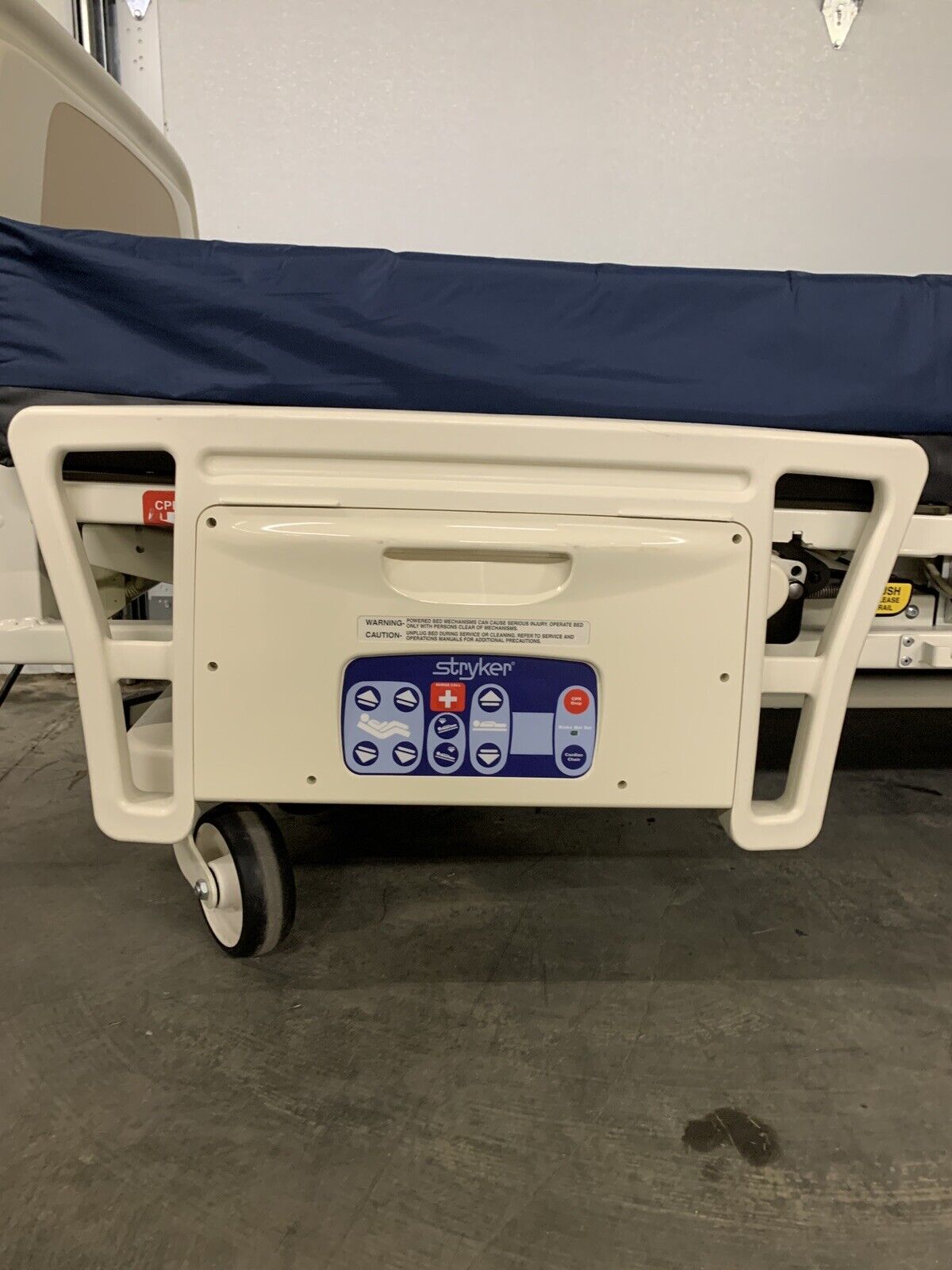 Stryker Epic Bed 2030 Critical Care Hospital Bed Comfort Gel Mattress For Parts