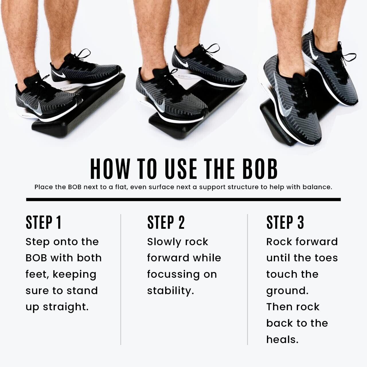 The BOB The Incredible Calf Master Foot Feet Ankle Leg Stretch Strength