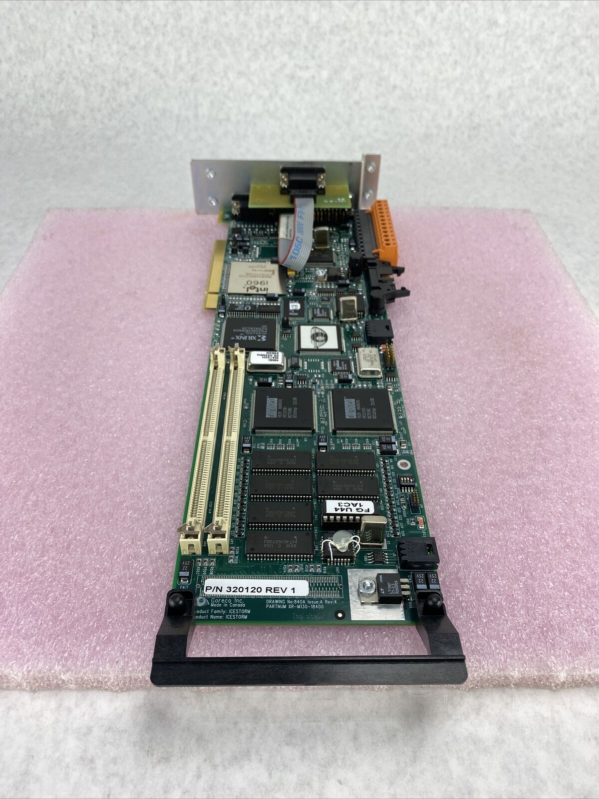 Coreco ICESTORM XR-M130-18400 Board 320120 Rev 1