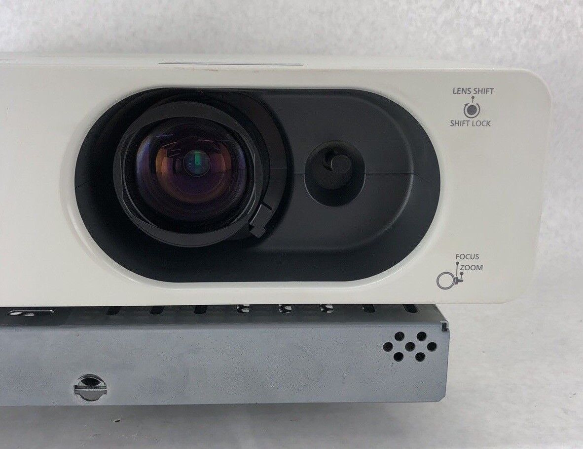 Panasonic PT-FW430U WXGA LCD Projector 1898 Lamp Hours & Peerless Mount Bundle