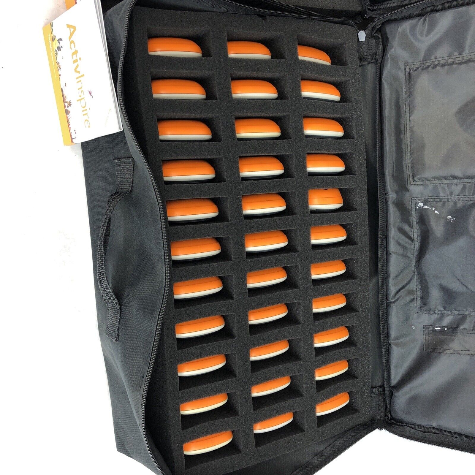 2 Sets of 33 Promethean ActivExpression PRM-AE1-01 Remotes With Carrying Cases