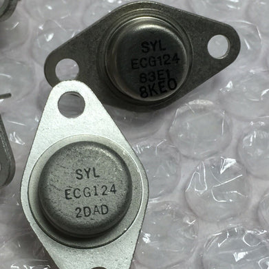 NOS  Sylvania ECG124 Transistor  Lot of 6