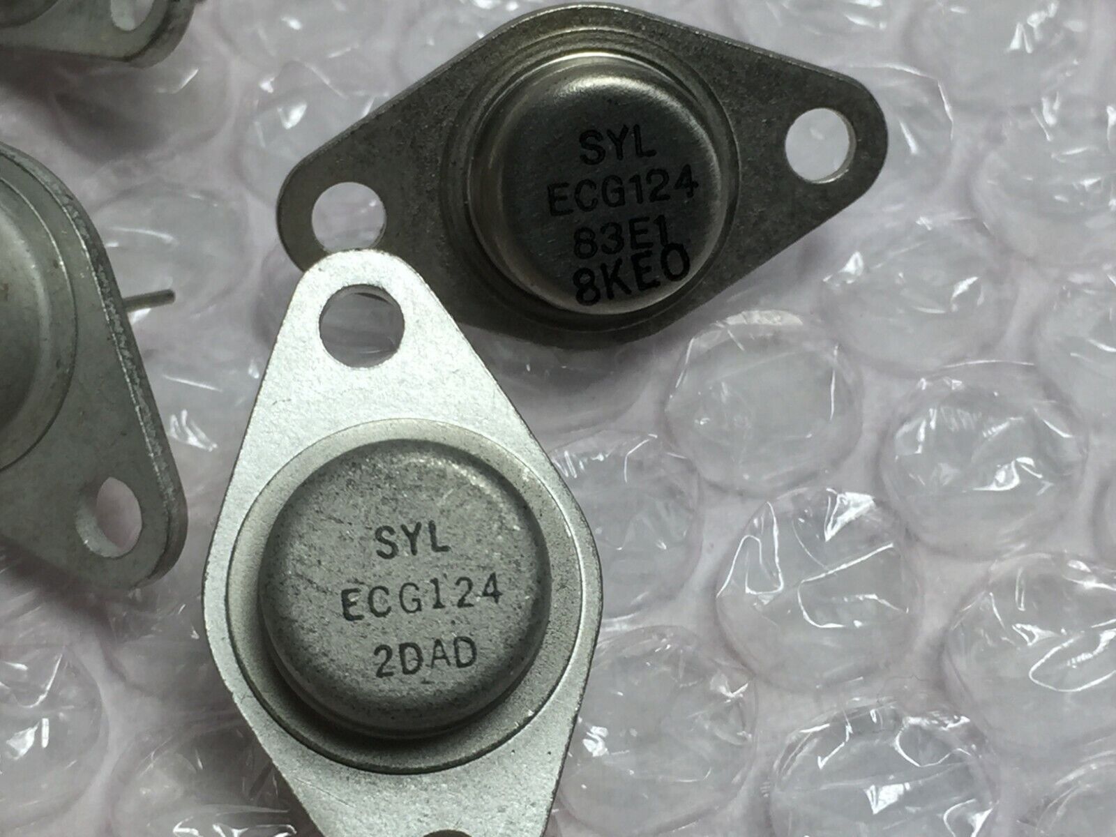 NOS  Sylvania ECG124 Transistor  Lot of 6